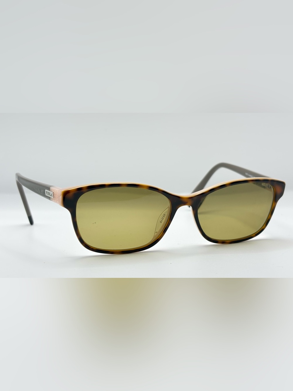 Furla Tate Tortoise Oval Sunglasses Frames Only